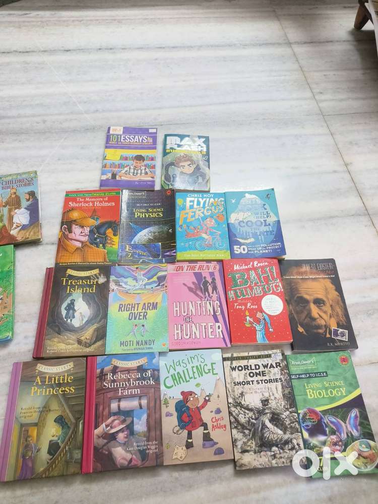 Roald Dahl, David Williams, Dan brown, Sudha Murthy, Ruskin Bond