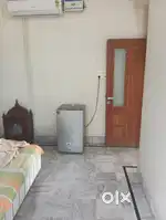 1BHK HOUSE FURNISHED WITH AC  FREEZE GEYSER AQGUARD BED