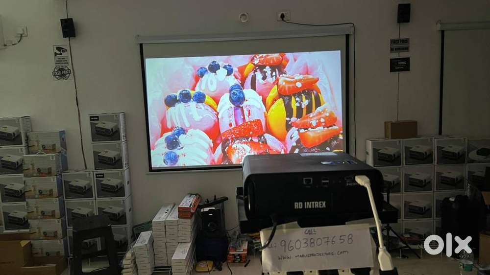 Best NEW quality 4K 3D projectors and screens wall tripod at wholesale