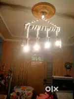 Hand made beautiful jhoomer light