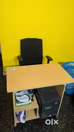 Rolling Chair & computer table