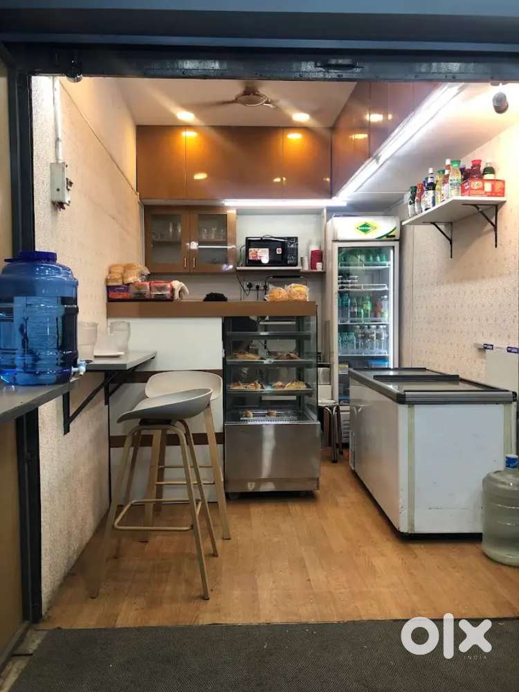 Cafe & chaat shop sale