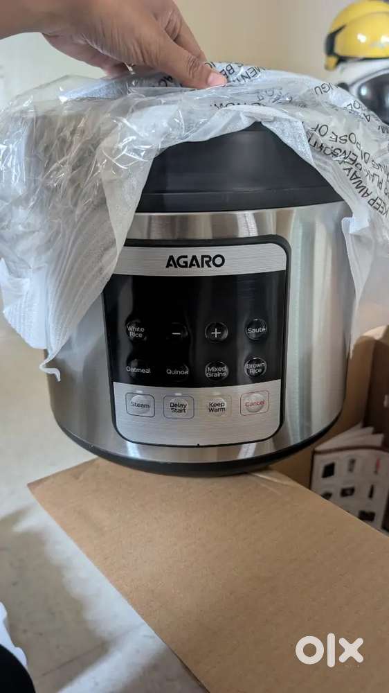 New brand - Agaro royal electric rice cooker of 5L / 1.5 kgs capacity