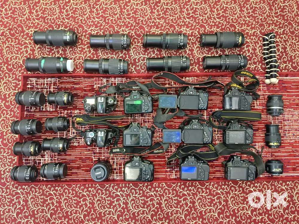 nikon and canon dslr camera on rent in jammu