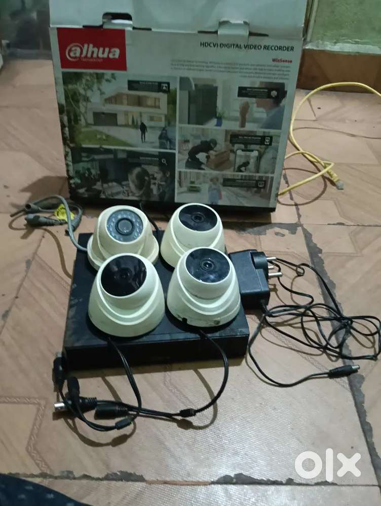 Cctv camra on condition hd video clarty