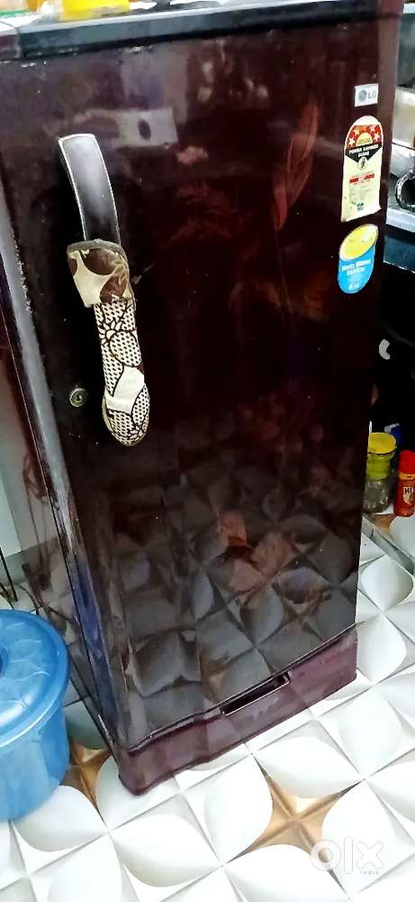 LG refrigerator single door.