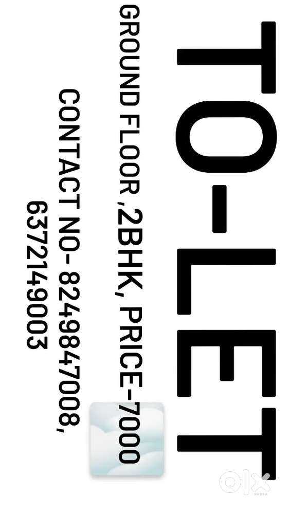 For rent ground floor