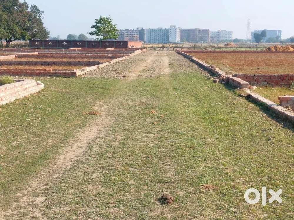 Plot on deva road kishan path