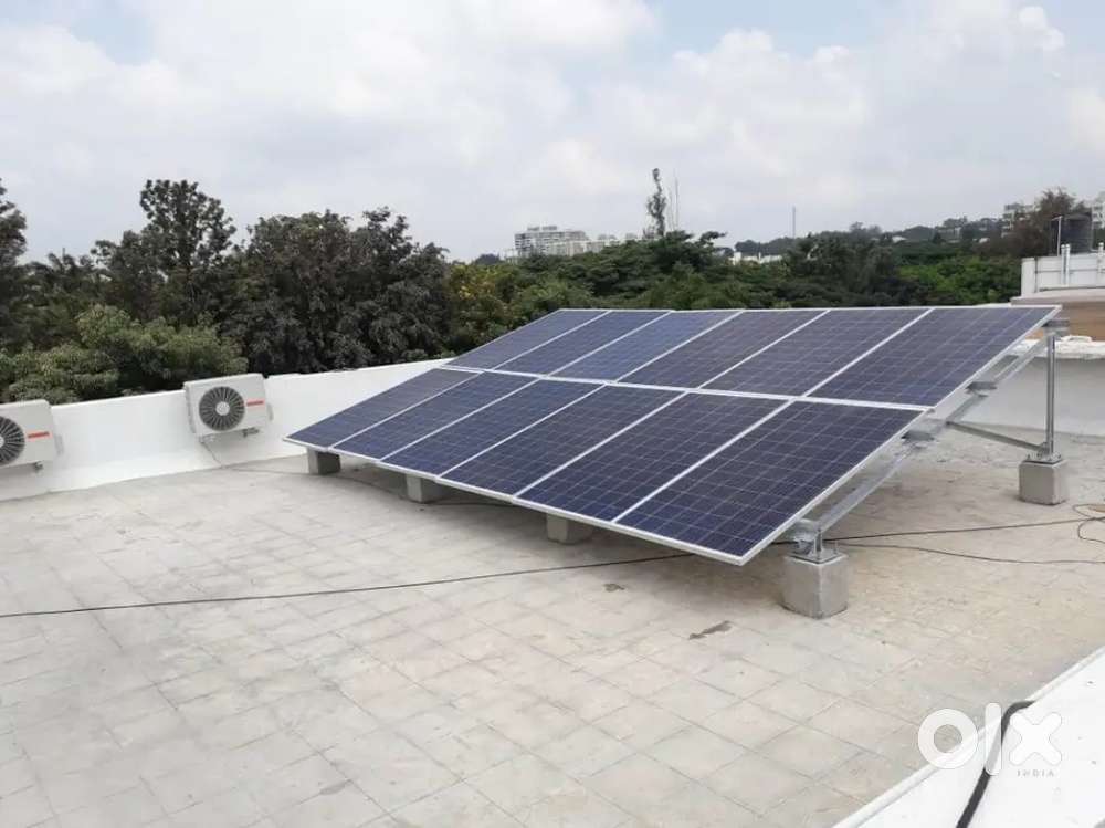 Solar system for house O investment EMI available