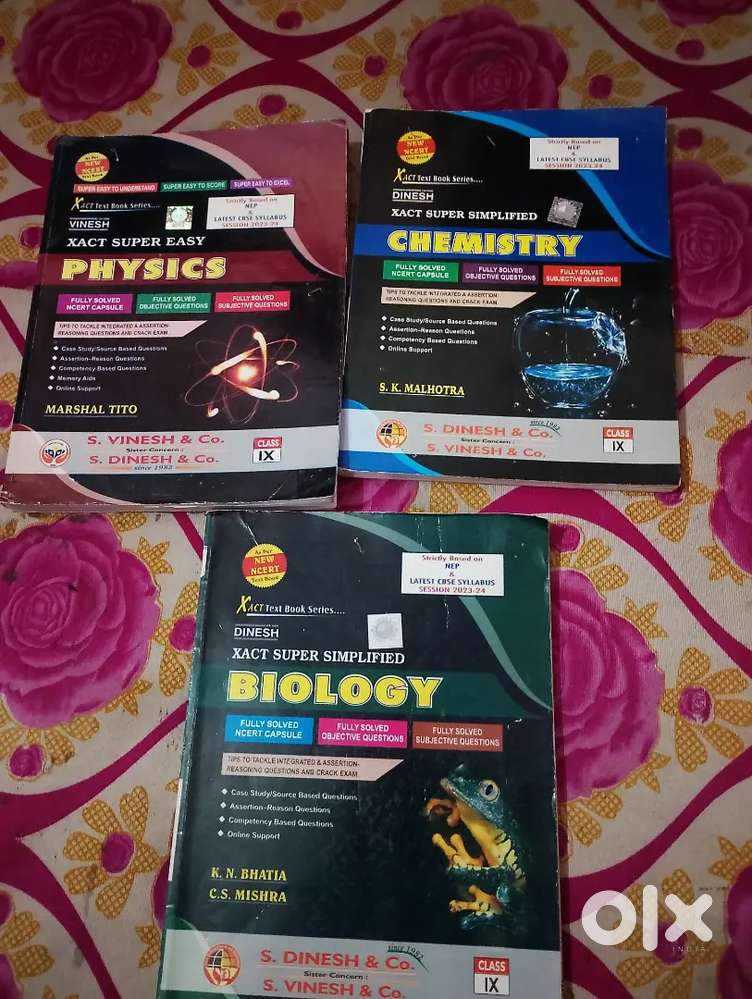 4 book set