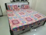 Double Bed Standard Size (6×6) with Double Mattress