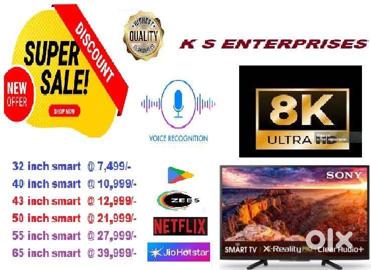 50 INCH SMART LED TV @  21,999 /-