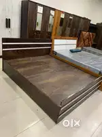 Semi storage bed