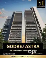 Godrej astra 3BR middle floors front facing