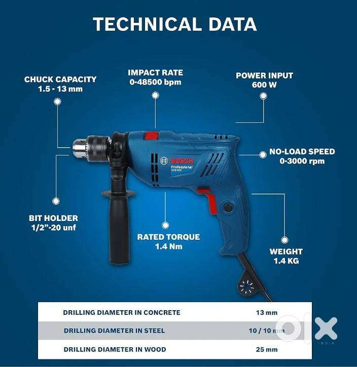न्यू  drill machine bosch