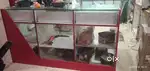 SHOP COUNTER RACKS OFFICE TABLE WITH CHAIRS BED ROOM SET