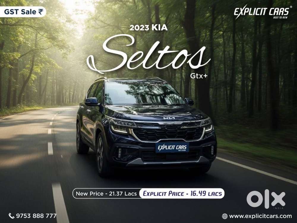 Kia Seltos 1.5 GTX+ Diesel AT, 2023, Diesel