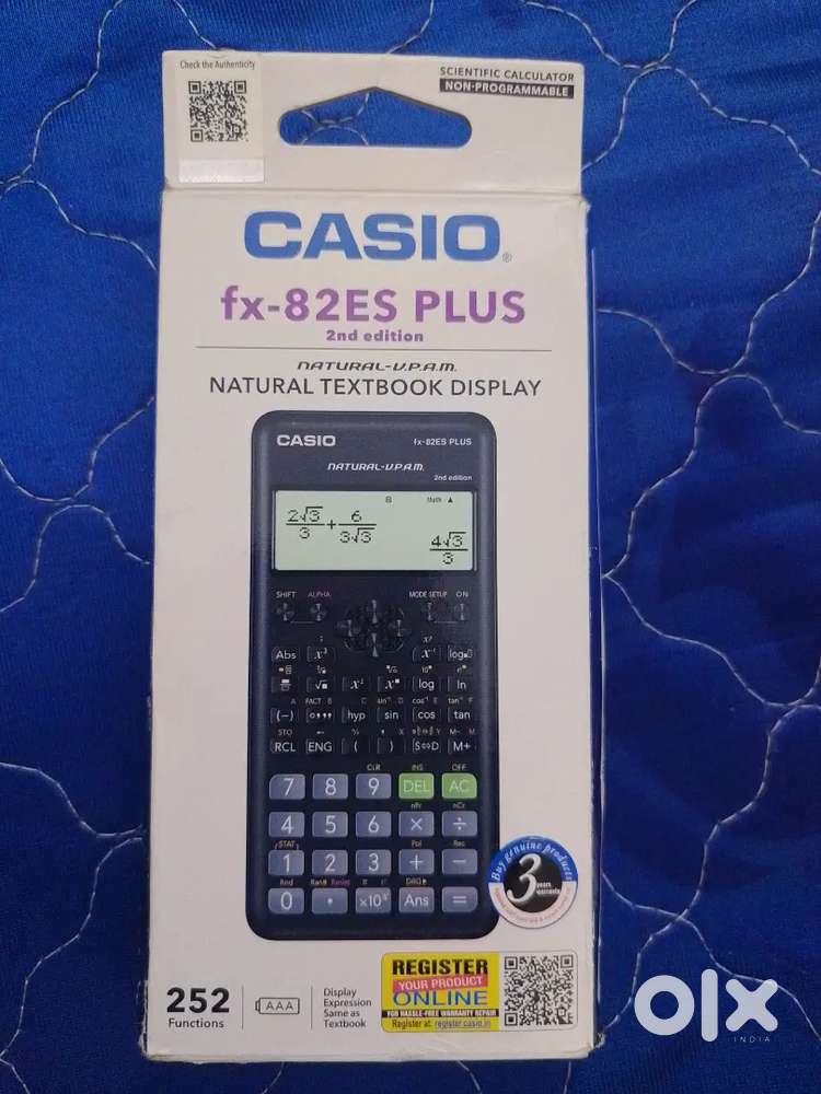 Casio scientific calculator fx-82ES plus 2nd edition
