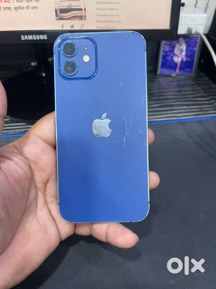 Iphone 12 64GB with bill & ceble battery 79 display change fase id of