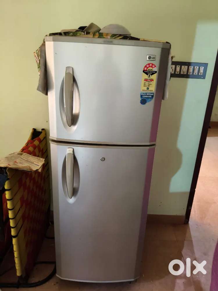 furnitures- computer table + cot & mattress + LG double door fridge