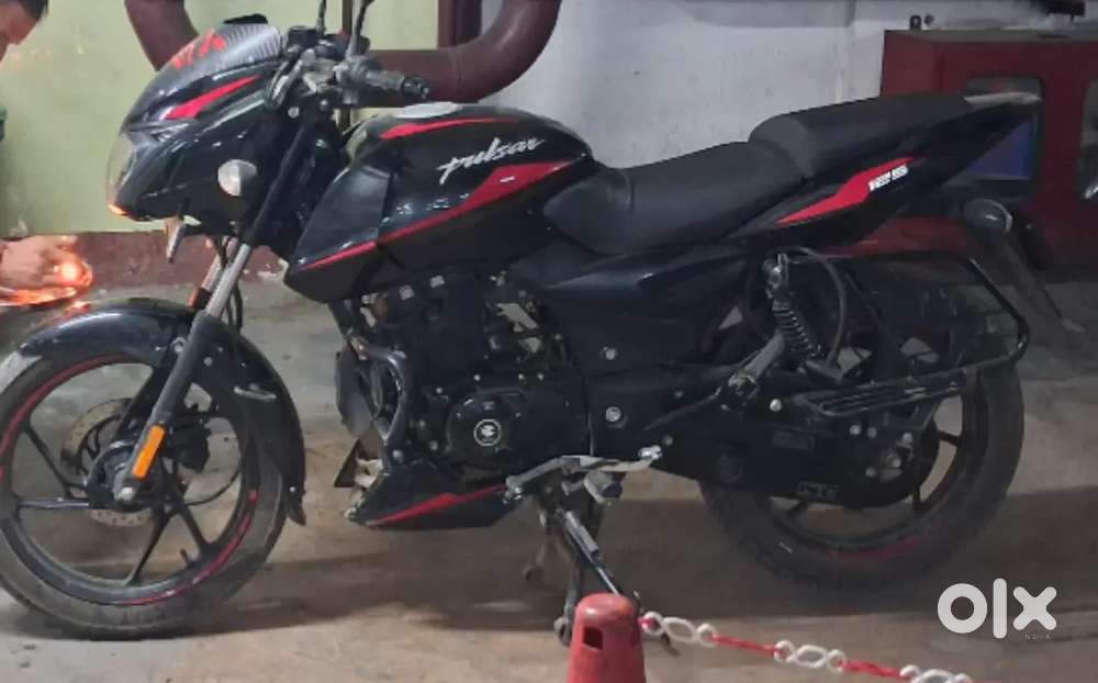 Pulsar 125 carbon fiber split seat ( Brand New Bike)