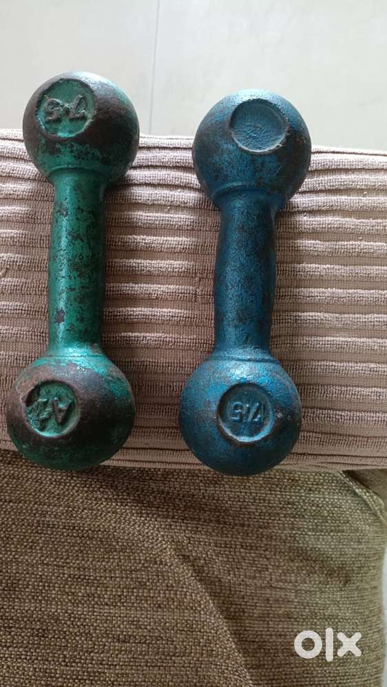 Iron dumbells
