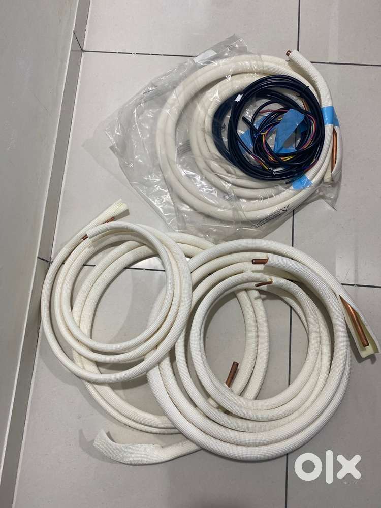 New copper pipes for AC