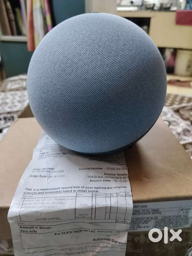 Amazon Echo (4th Gen)  Premium sound powered by Dolby