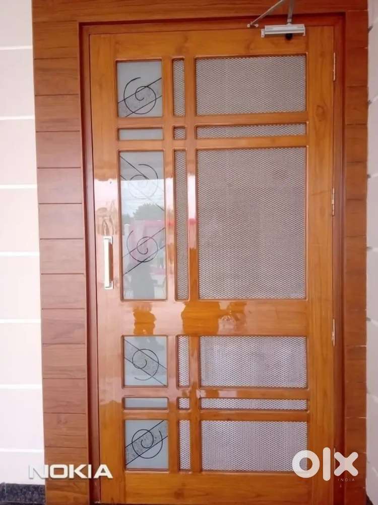 Best quality primium teak wood jali door and windows 349/- sq.ft
