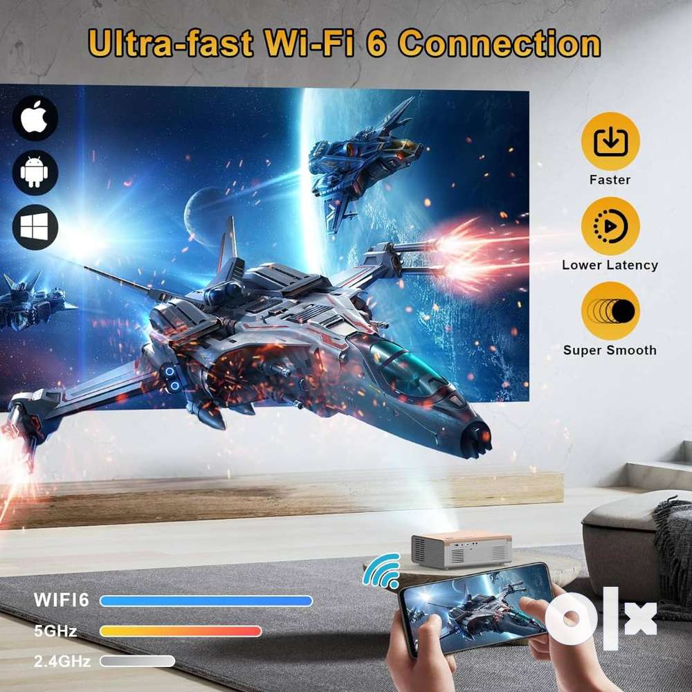 Christmas Offer Android Projector Watch TV OTT Movie YouTube on Screen