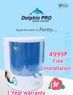 Nile dolphin water purifiy 5stage ro  water