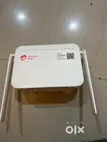 Modem and airtel dth box with remote on sale