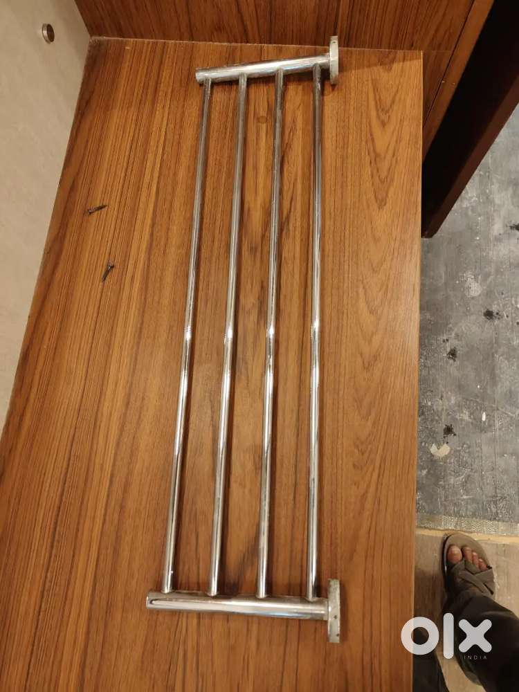 Bathroom towel holder and soap seat