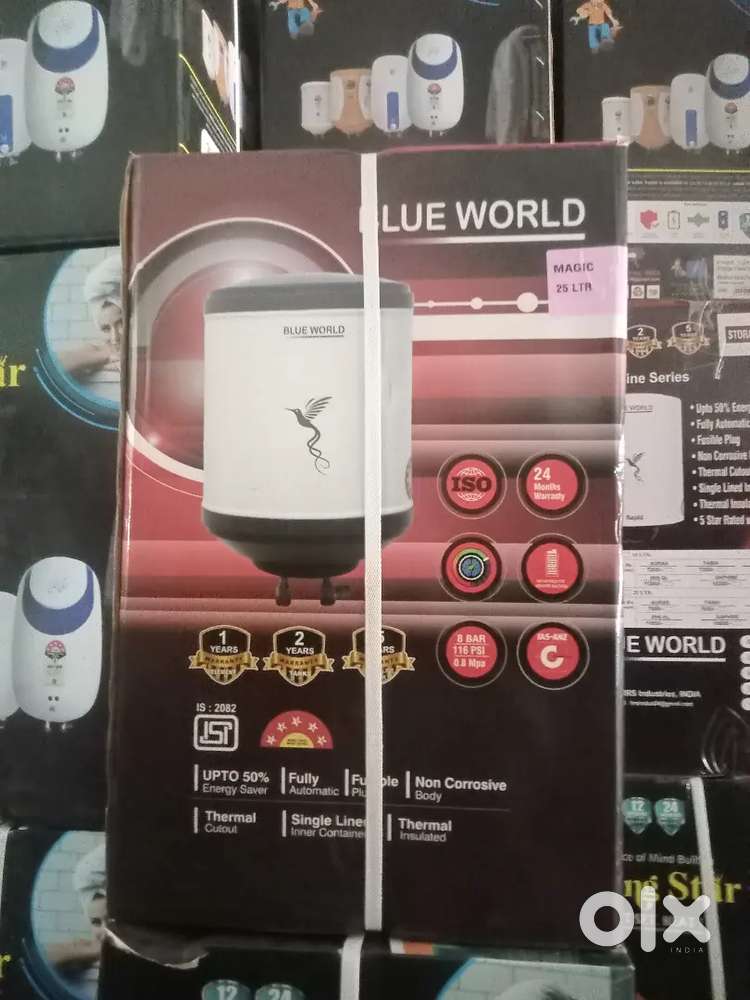 King Star Geyser 25 litre metal tank with warranty with bill