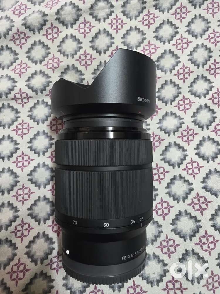 Sony 28-70mm kit lens 3.5-5.6 iris