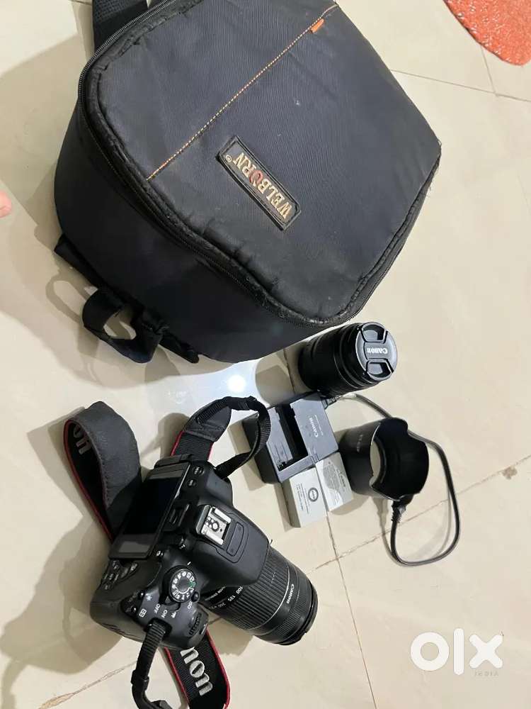 Canon 700D dono lens 18/55+55/250