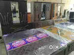 Double bed and three door wardrobe direct factory
