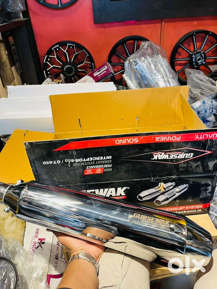 Gursewak Exhaust For Continental Gt 650