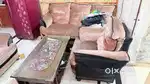 Sofa set with table