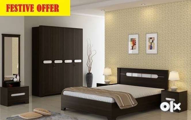 new bed wardrobe side table dresser package available