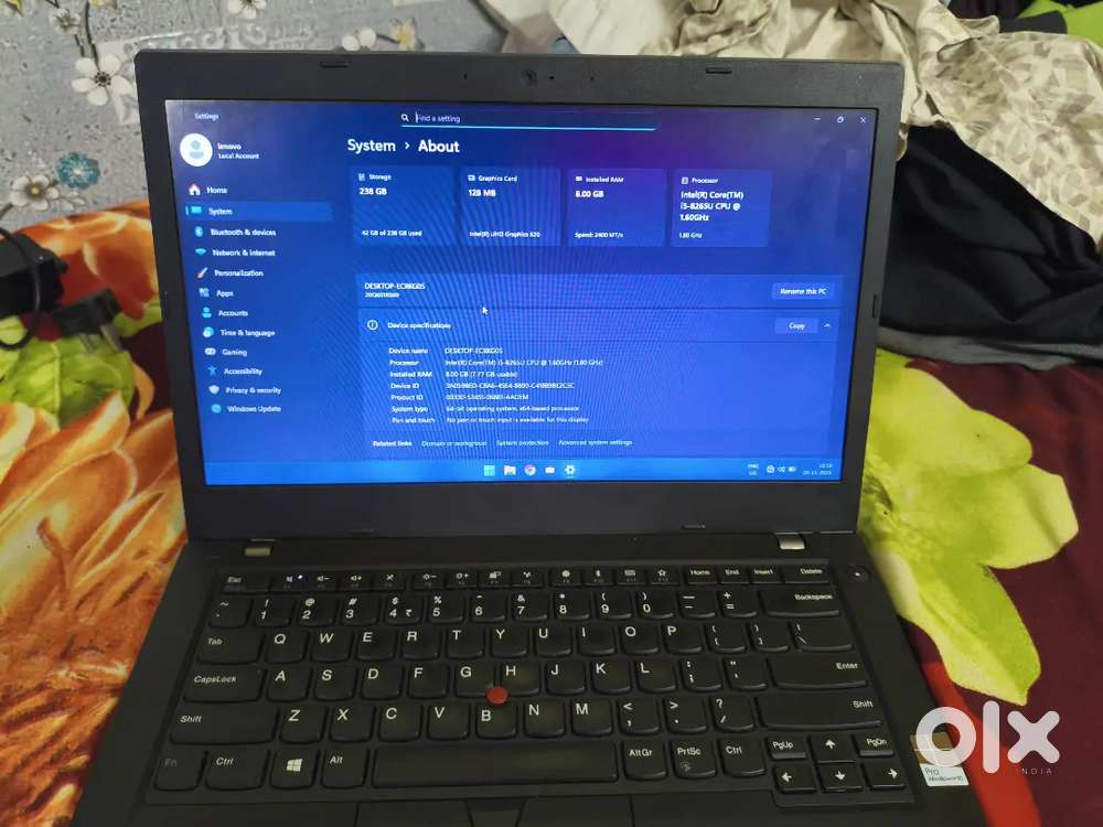 Lenovo ThinkPad laptop Very Good Condition i5 With Cooling pad