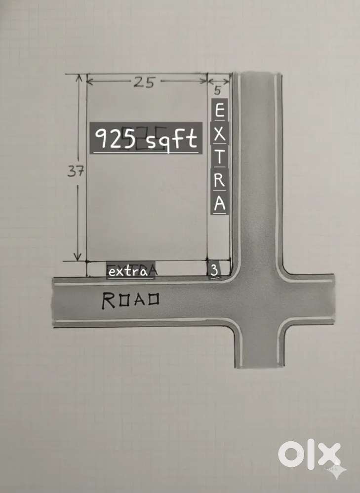 NORTH-WEST CORNER PLOT FOR SALE IN AMARNATH COLONY KOLAR ROAD