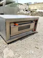 Electric pizza stone oven bakery baking batti