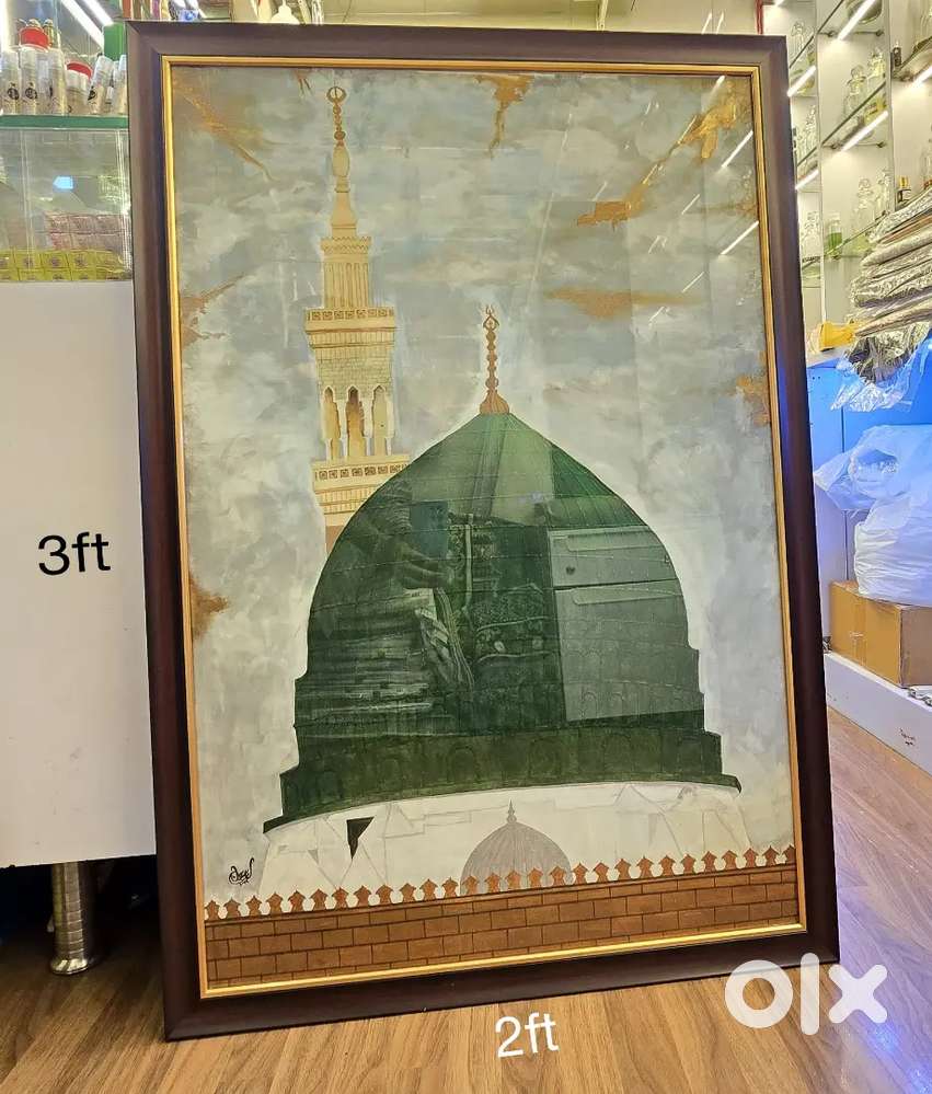 Gumbad  khazar painting. Hand painted