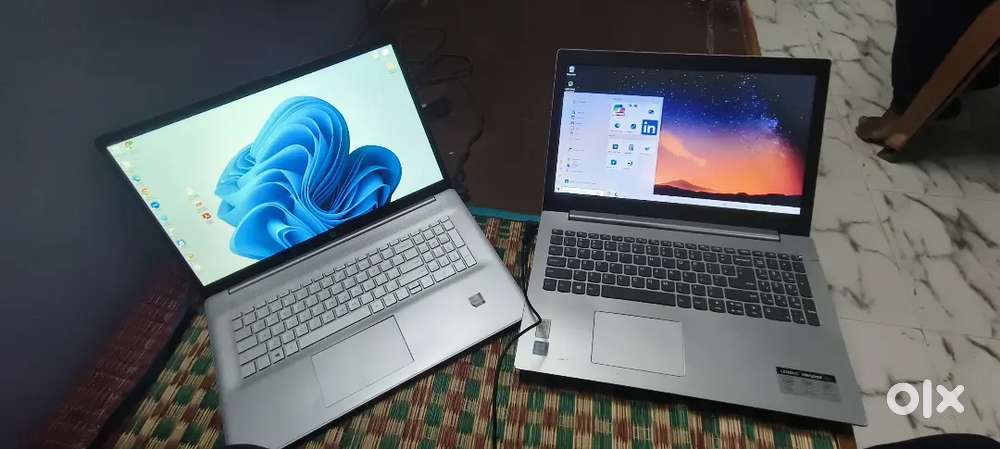 Lenovo and HP 2 laptop