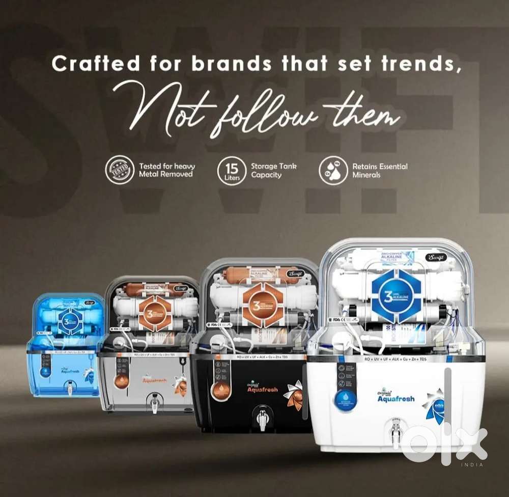 Premium quality RO for elite customers available at whole sale prices.