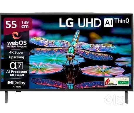 50 inch lg webos smart 5g connected dolby sound slim look metal body