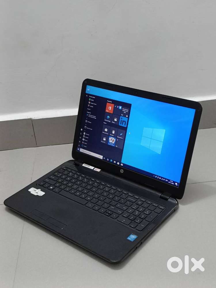 HP Laptop 4gb 128 SSD+500gb HDD Pentium Dual Core Home used condition