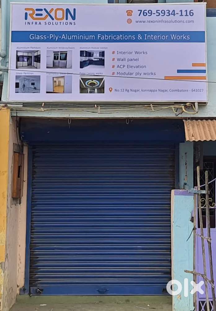 Shop for rent near gandhipuram kanapa nagar main road