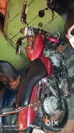 Bike is in Good condition with the New battery but it has 8700 cases